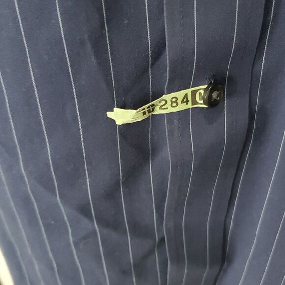 Donald Trump Signature Collection Long Sleeve Pinstripe Button Up Shirt,  16 1/2 - Picture 4 of 6